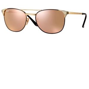 Ray-Ban Signet Sunglasses w/ Copper Flash Lense